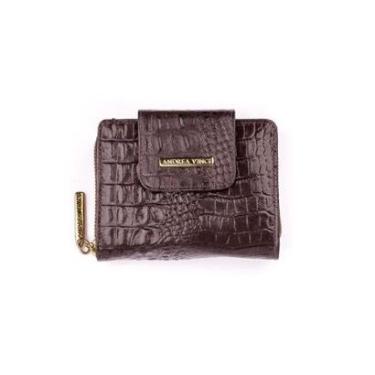 Imagem de Carteira feminina de couro croco 002-Feminino