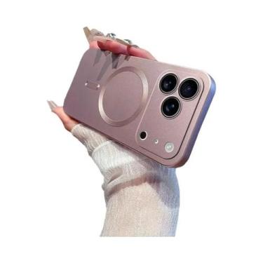 Imagem de Capa De Silicone Macia Com Efeito Metálico Para Apple iPhone 17 16 15 