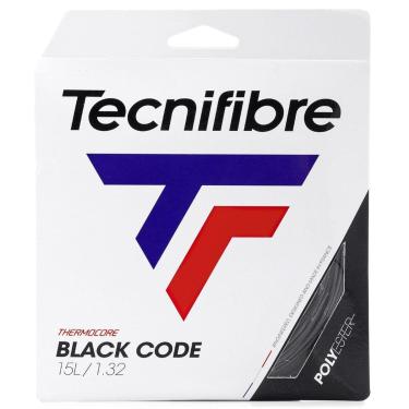 Imagem de Corda Tecnifibre Black Code 15L 1.32mm - Set Individual - Preta-Unissex