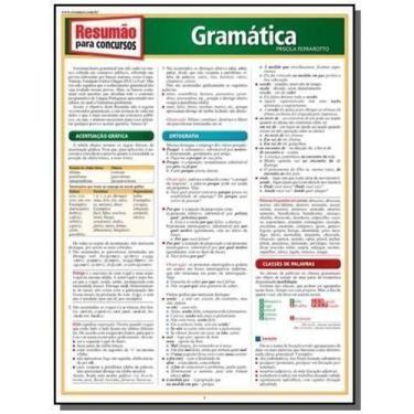 Imagem de Resumao Para Concursos - Gramatica, Sortido