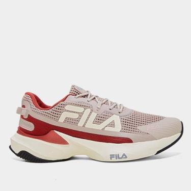 Imagem de Tênis Fila Recovery Feminino, Bege, Marrom, 34