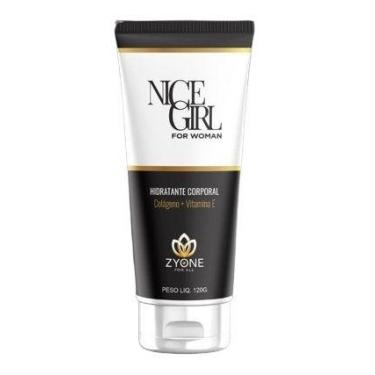 Imagem de Creme Hidratante Feminino Nice Girl Zyone 120g