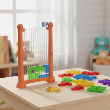 Imagem de Brinquedo infantil jogo tetris raciocinio - BBR TOYS