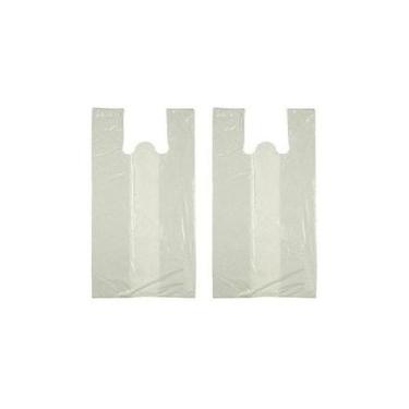 Imagem de Sacolas Plasticas Branca Reciclada Recuperada 60x80 C/ 5 Kg - Higipack