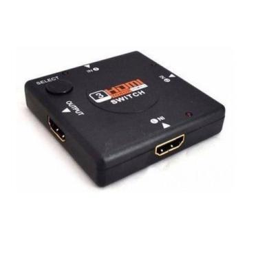 Imagem de Switch Chaveador Divisor Hdmi de 3 Portas - KNUP