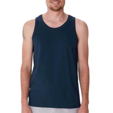 Imagem de Regata Básica Malwee 1000137336 Masculina Algodão T. P/XGG, XGG, 02023