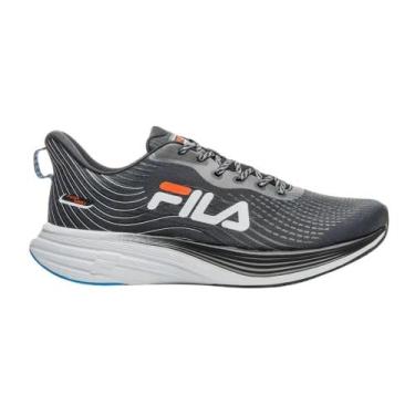 Imagem de Tenis Fila Racer Curve 2 Masculino Preto, Cinza, 40