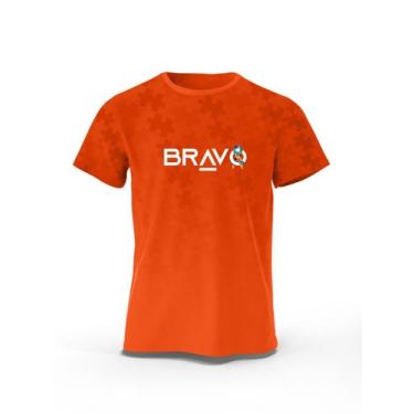 Imagem de Camiseta Bravo Puzzle Laranja, XG