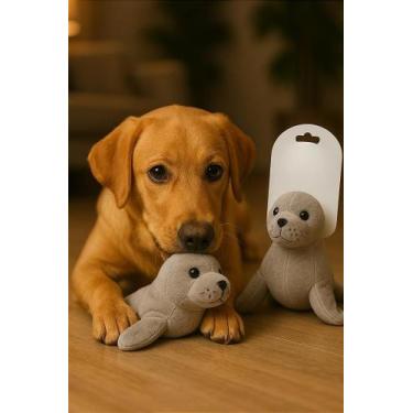 Imagem de Brinquedo Napi Pelúcia Foca para Cães -18cm