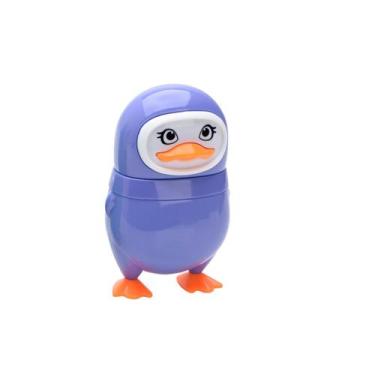 Imagem de Apontador com borracha formato Patinho Fofo Molin, Lilás