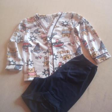 Imagem de Pijama em malha pv para bebê - Rosângela , G