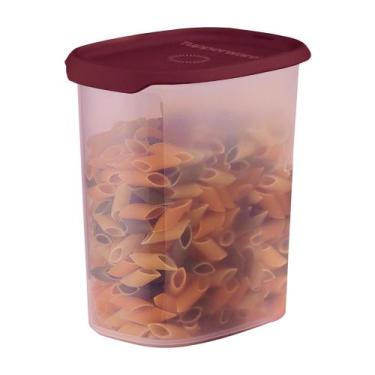 Imagem de Tupperware Toque + Touch Fresh Oval 1,8 litro Translúcido - Tampa Mars
