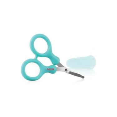 Imagem de Tesoura Infantil Sortido- Nuby -, Azul Claro