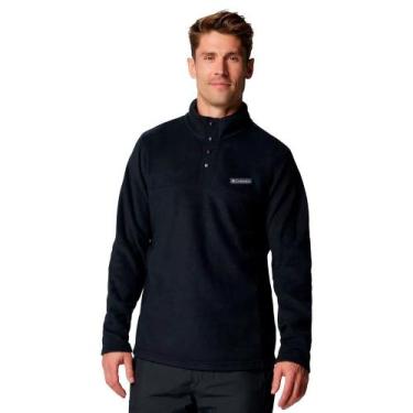 Imagem de Moletom Fleece Columbia Steens Mountain II Preto Masculino, G