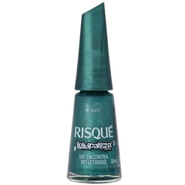 Imagem de Esmalte Metálico Me Encontra no Letreiro Lollapaloza Brasil Risque 8ml