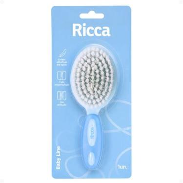Imagem de Escova Belliz Ricca Baby Azul Cod.1078 - BELLIZ COMPANY