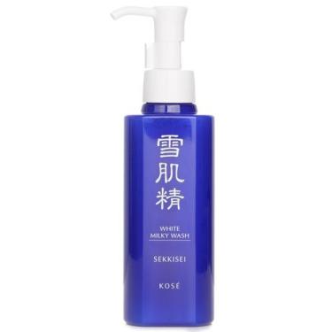 Imagem de Limpador Kose Sekkisei White Milky Wash 140 ml para pele sensível