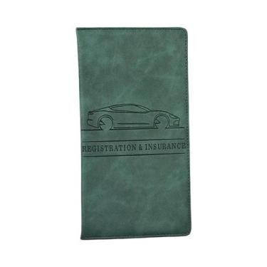 Imagem de Suporte Magnético Para Cartão De Registro E Seguro De Carro, Organizad