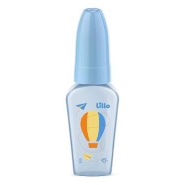 Imagem de Lillo Colher Silicone Bebê Primeiros Passos Azul