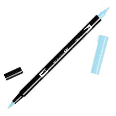 Imagem de Tombow Marcador de arte para caneta pincel duplo, 451 - azul celeste, 1 pacote