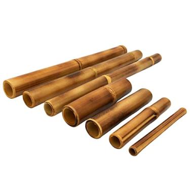 Imagem de Kit de Massagem Bambu 7 Peças Modeladora Corporal e Facial - Grupo