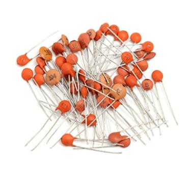 Imagem de Capacitor Disco Ceramico 68pF (68) 50v - Kit Com 100 unidades