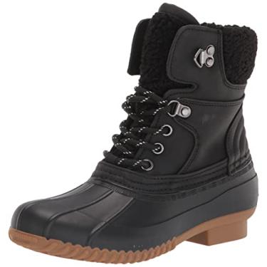 Imagem de Tommy Hilfiger Bota de neve feminina Rainah, Preto, 5