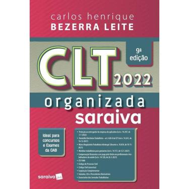 Imagem de CLT ORGANIZADA - 9A EDIçãO 2022