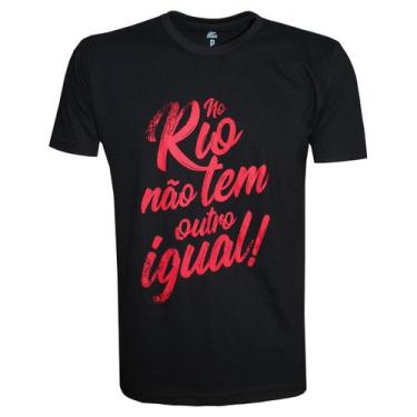 Imagem de Camisa Liga Retrô No Rio Não Tem Outro Igual  Preta P