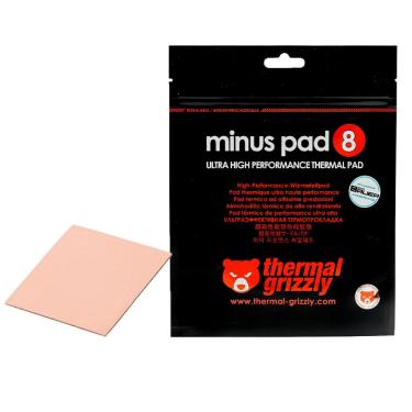 Imagem de Pad Térmico Thermal Grizzly Minus Pad 8 - 30 x 30 x 2.0mm - TG-MP8-30-30-20-1R