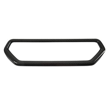 Imagem de Tampa saída de ar do console central, capa de saída de ar CA de controle central adesivo decorativo estilo fibra de carbono para X3 G01 X4 G02 2022