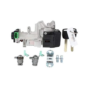 Imagem de Conjunto completo de interruptor de ignição com trava de porta cilíndrica com 2 chaves para Honda CRV 02-06