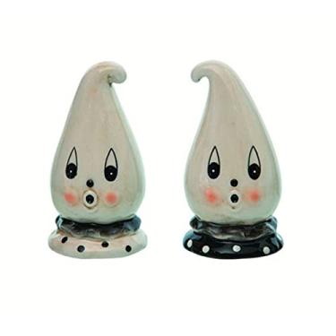 Imagem de Transpac R0016 Dois saleiros e pimenteiros sortidos Johanna Parker Ghost Boo