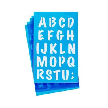 Imagem de Westcott LetterCraft Stencil, Marcador, 3/4" e 2,5 cm (SM134/15839)