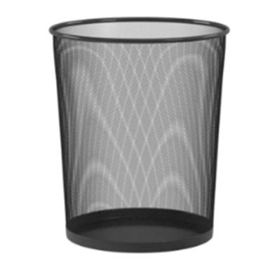 Imagem de Lixeira de metal cesta de lixo para sala de trabalho