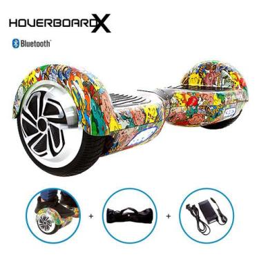 Imagem de Hoverboard Skate Elétrico 6,5 Pokemon Hoverboardx Bluetooth