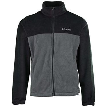Imagem de Columbia Mens Granite Mountain Fleece Jacket-Dark Gray/Gray-2XL