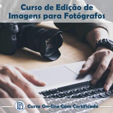 Imagem de Curso Online em videoaula de Edição de Imagens para Fotógrafos com Certificado + 2 brindes