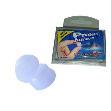 Imagem de Protetor Para Ouvidos Auricular Protege Contra Agua/Ruidos 6 unidades - Tima