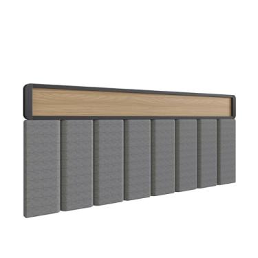 Imagem de Cabeceira Queen Herval Viel, Cedro e Grafite