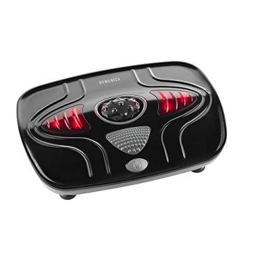 Imagem de HoMedics Massageador vibratório para os pés – máquina massageadora portátil aquecida, calor calmante com sensações multipontos e controle do dedo do pé