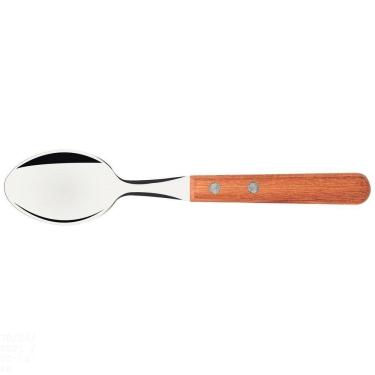 Imagem de Conjunto De Colheres Para Chá Dynamic Com Lâminas Em Aço Inox E Cabos De Madeira Natural