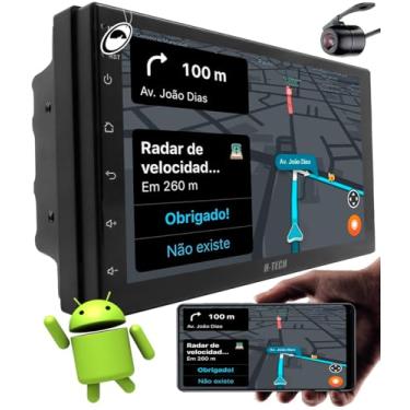 Imagem de Multimídia 7'' Polegadas H-Tech HT-7225CA Android 2GB + 64GB + Câmera