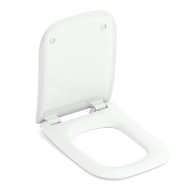 Imagem de Kit 3 Assentos Original Termofixo Softclose de Fácil Remoção Prime Incepa Branco