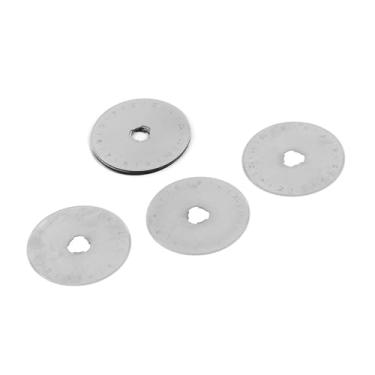 Imagem de Lâminas de Recarga de Cortador Rotativo de 10 Unidades de 45 Mm, Lâminas Rotativas de Liga de Aço para Corte de Tecido, Papel, Couro, Alta Resistência Ao Desgaste, Longa Vida