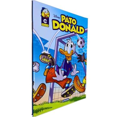 Imagem de Quadrinhos HQ Gibi Graphic Novel Formatinho 13,50x19 cm Lombada com Grampos Pato Donald nº 44 Culturama