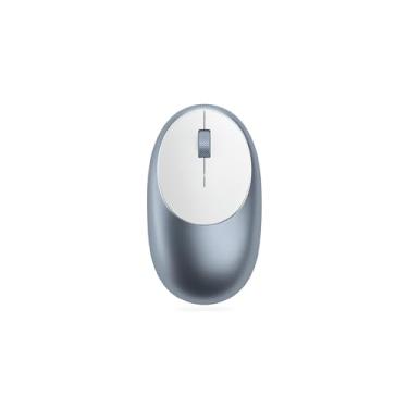 Imagem de Satechi Mouse M1 de Alumínio Sem Fio Bluetooth com Porta Tipo-C Recarregável - Para M2/M1 MacBook Pro/Air, M2/M1 iPad Pro/Air, M2 Mac Mini, iMac M1 e mais (Azul)
