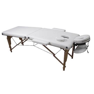 Imagem de Maca Portátil Standart 250kg 1,85Cm X 60Cm Branca