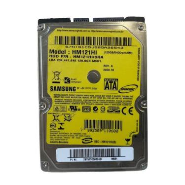 Imagem de Hd Notebook Samsung Hm121hi 120gb