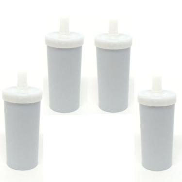 Imagem de Kit 4 Vela Refil Universal Para Filtro De Torneira - Oliveira 